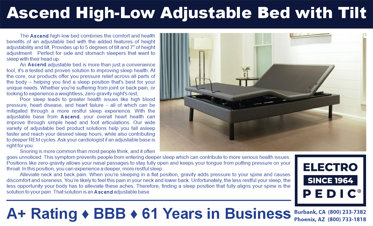 Ascend Hi Lo Bed